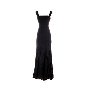 NWT Reformation Petite Ballina Maxi in Black Full Length Tank Dress 6P $348